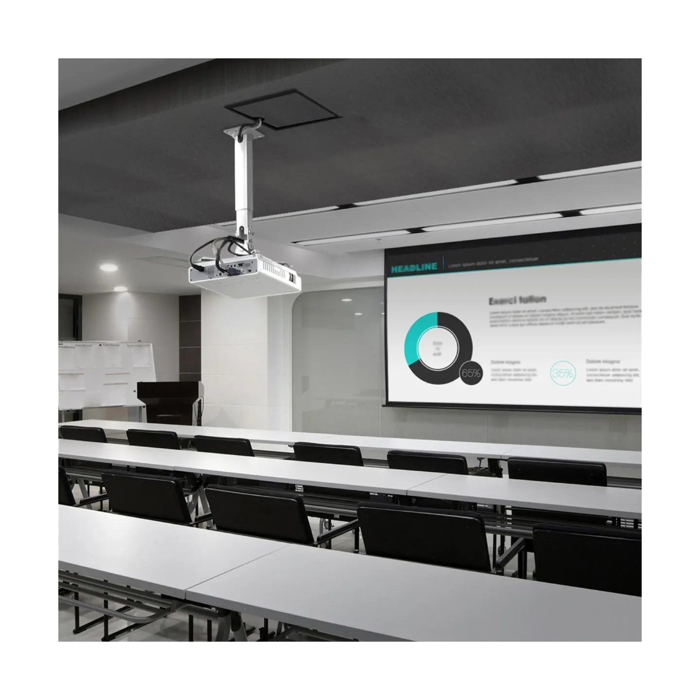 Onkron PROJECTOR ACC MOUNT/WHITE K5A-W ONKRON