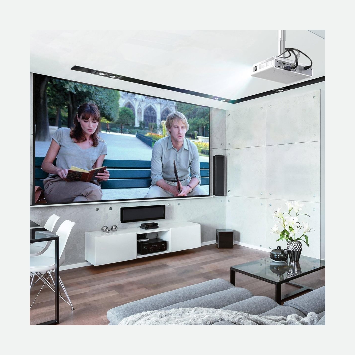 Onkron PROJECTOR ACC MOUNT/WHITE K5A-W ONKRON