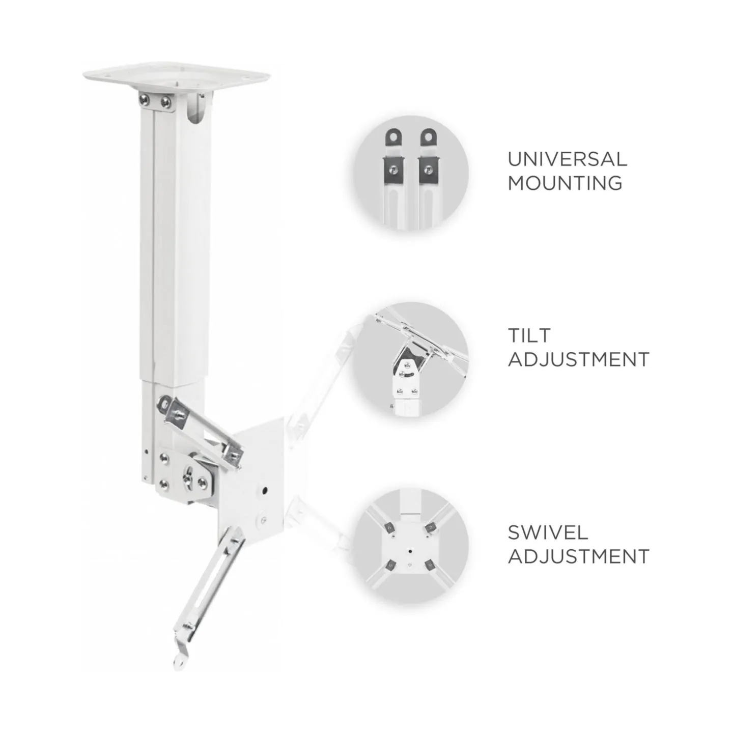 Onkron PROJECTOR ACC MOUNT/WHITE K5A-W ONKRON