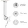 Onkron PROJECTOR ACC MOUNT/WHITE K5A-W ONKRON