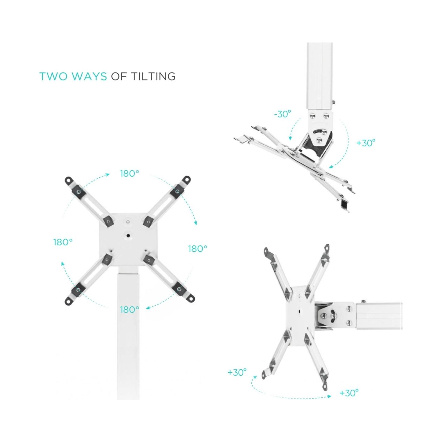 Onkron PROJECTOR ACC MOUNT/WHITE K5A-W ONKRON