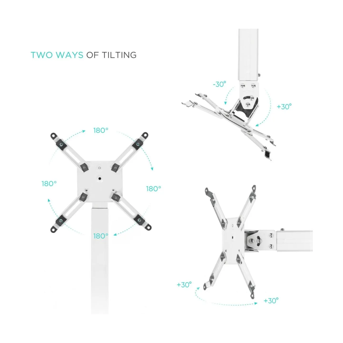 Onkron PROJECTOR ACC MOUNT/WHITE K5A-W ONKRON