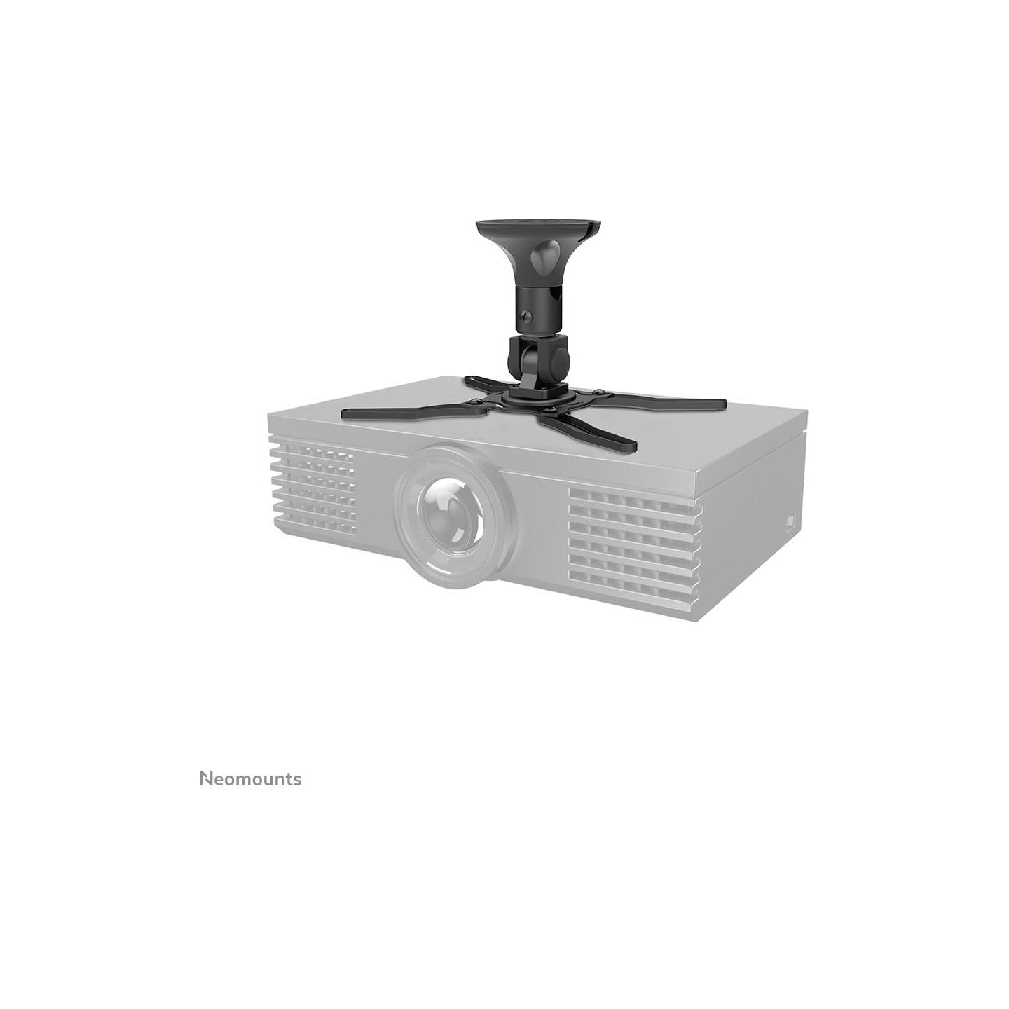Neomounts NEWSTAR PROJECTOR CEILING MOUNT (HEIGHT: 19 CM) 10 KG BLACK