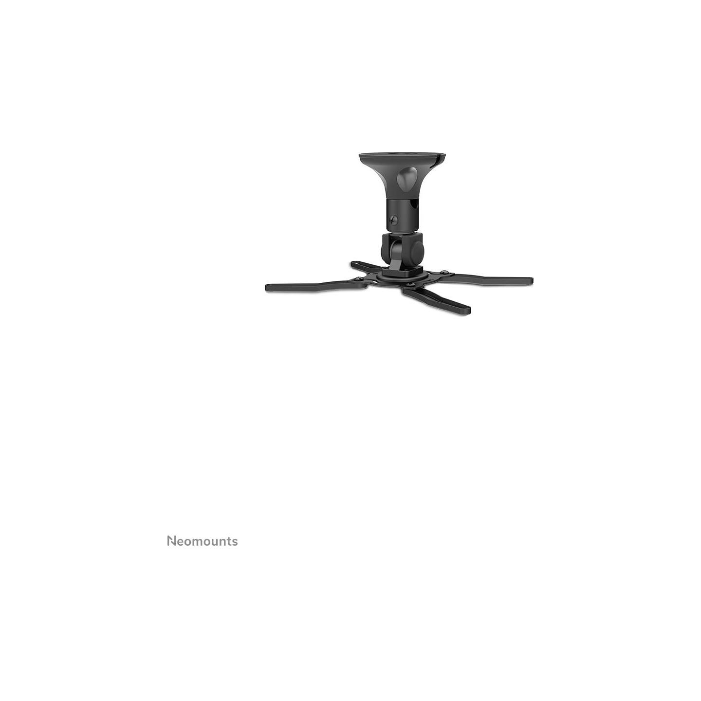 Neomounts NEWSTAR PROJECTOR CEILING MOUNT (HEIGHT: 19 CM) 10 KG BLACK