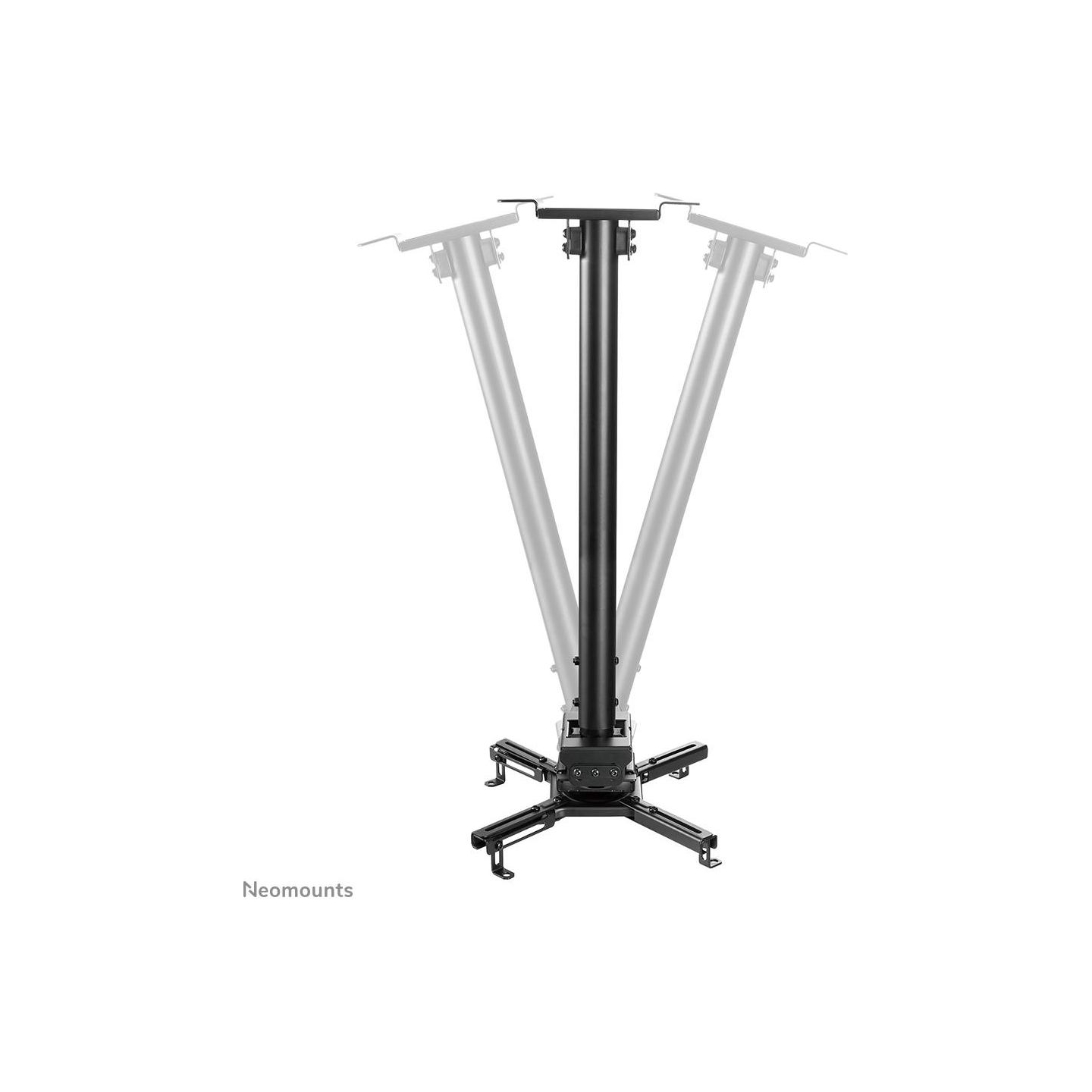 Neomounts Projector ceiling mount CL25-540BL1 h:60,5-90,5 cm black