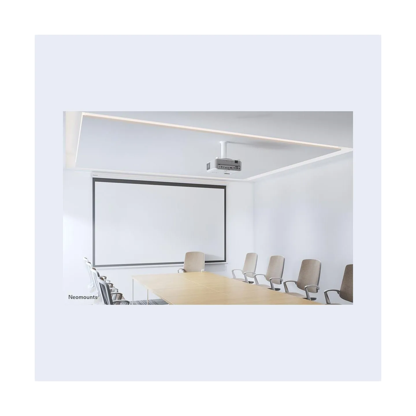 Neomounts PROJECTOR ACC CEILING MOUNT/BEAMER-C80WHITE NEOMOUNTS