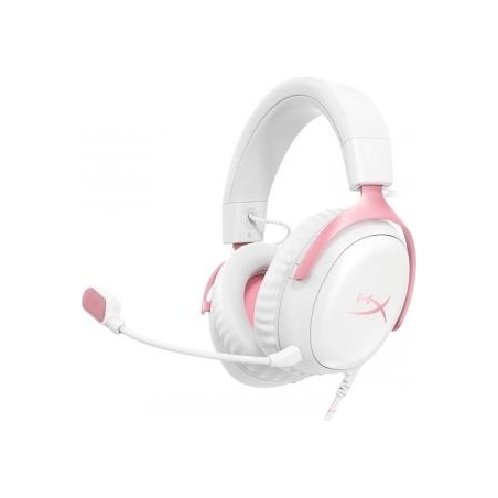 Hyperx Cloud III Gaming Headset white/pink - 9W1Q4AA
