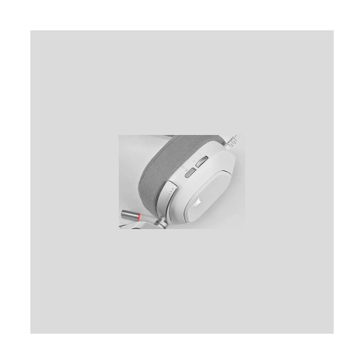 Corsair HS80 RGB USB Wired Headset White