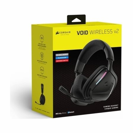 Corsair Headset Void Wireless 2.0 Carbon