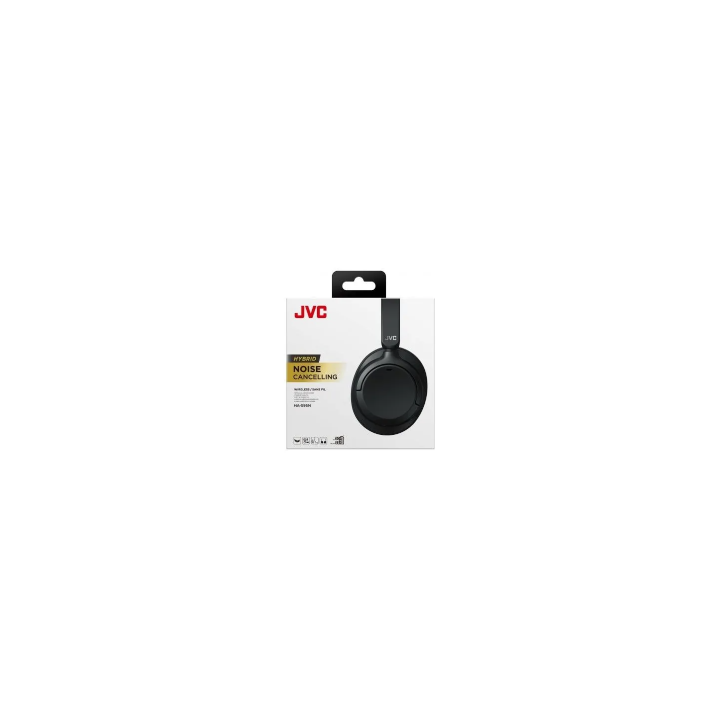 JVC Wireless headphones HA-S95N-B-U black