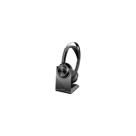Poly Voyager Focus 2 USB-C-C Headset +USB-C/A Adapter +Charging Stand 9T9J5AA
