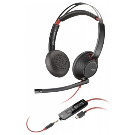 Poly Headset Blackwire 5220 ST USB-C 3.5mm 8X231AA