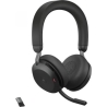 Jabra Headphones Evolve2 75 Link380a MS Stereo Stand