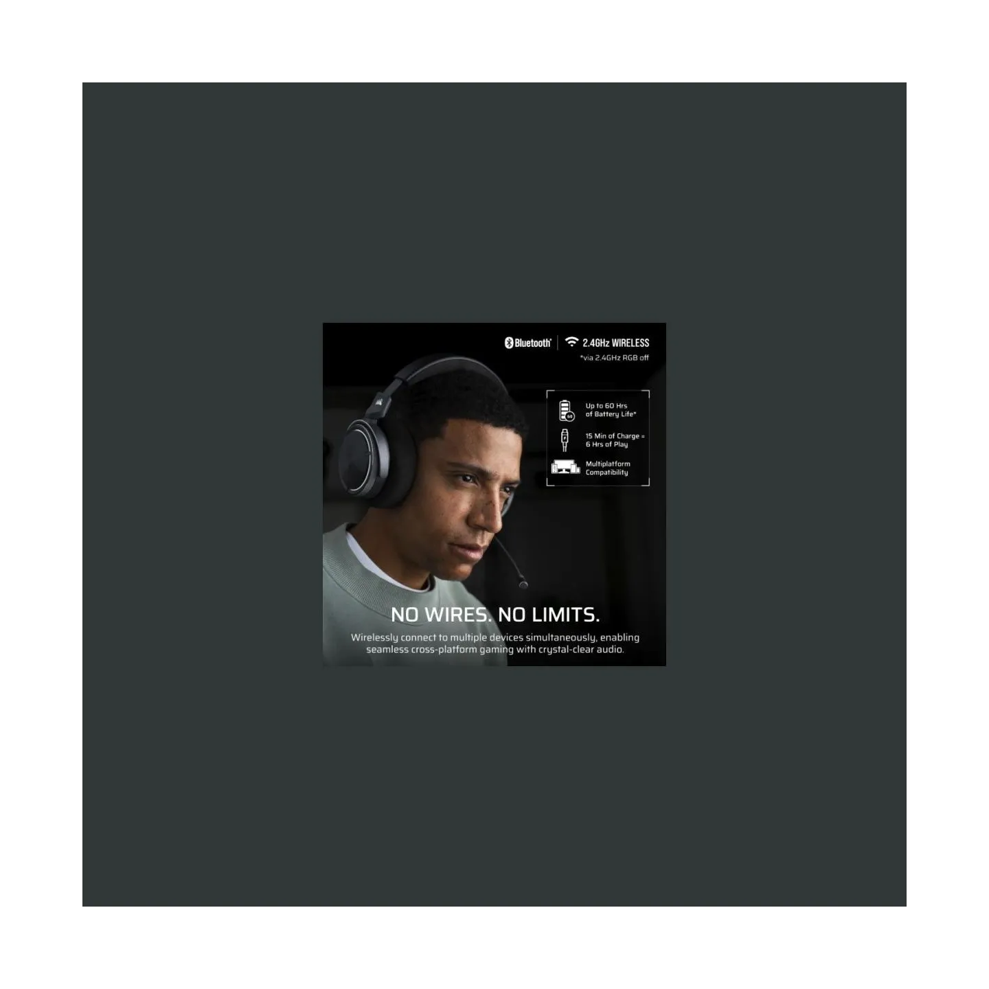 Corsair Słuchawki Virtuoso Max Wireless Carbon