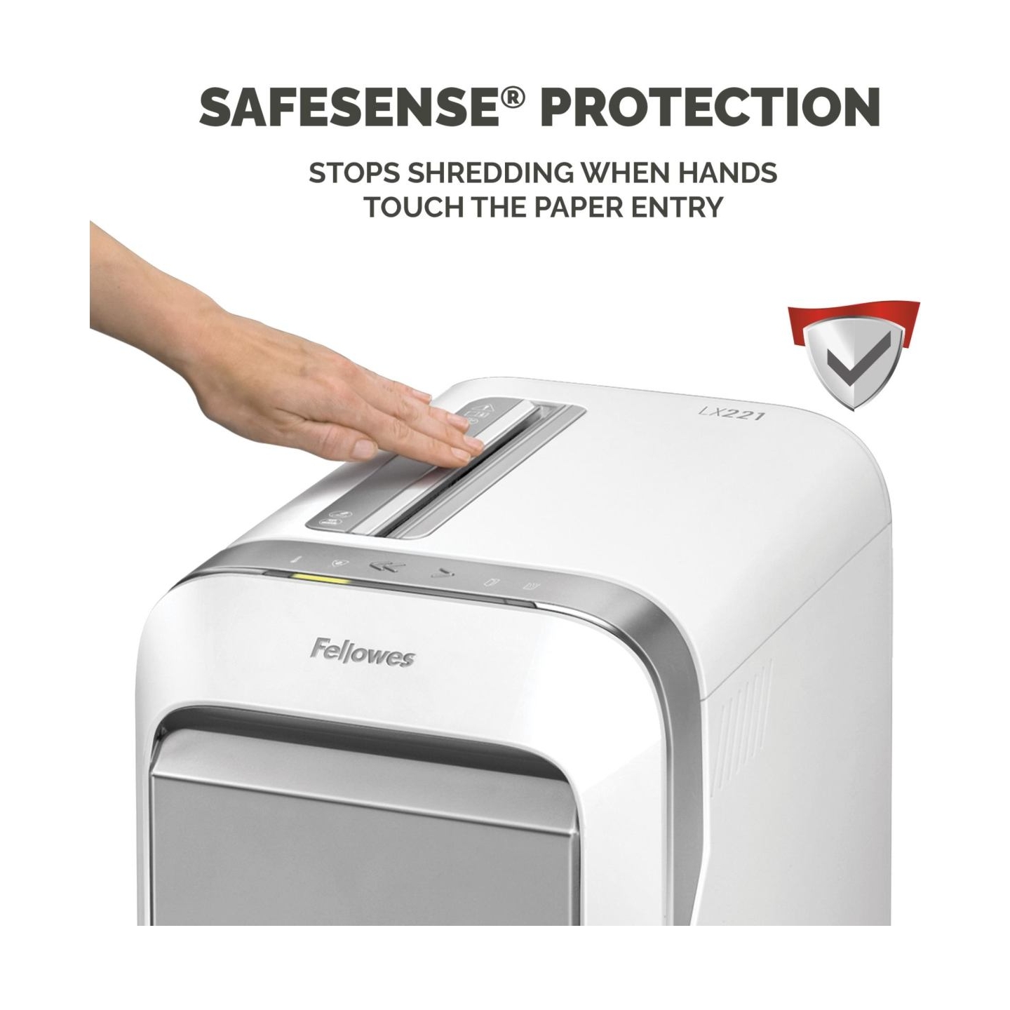 Fellowes SHREDDER POWERSHRED LX221/WHITE 5050501 FELLOWES