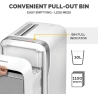 Fellowes SHREDDER POWERSHRED LX221/WHITE 5050501 FELLOWES
