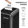 Fellowes SHREDDER POWERSHRED 225CI/CROSS CUT 4622001 FELLOWES