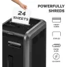 Fellowes SHREDDER POWERSHRED 225CI/CROSS CUT 4622001 FELLOWES