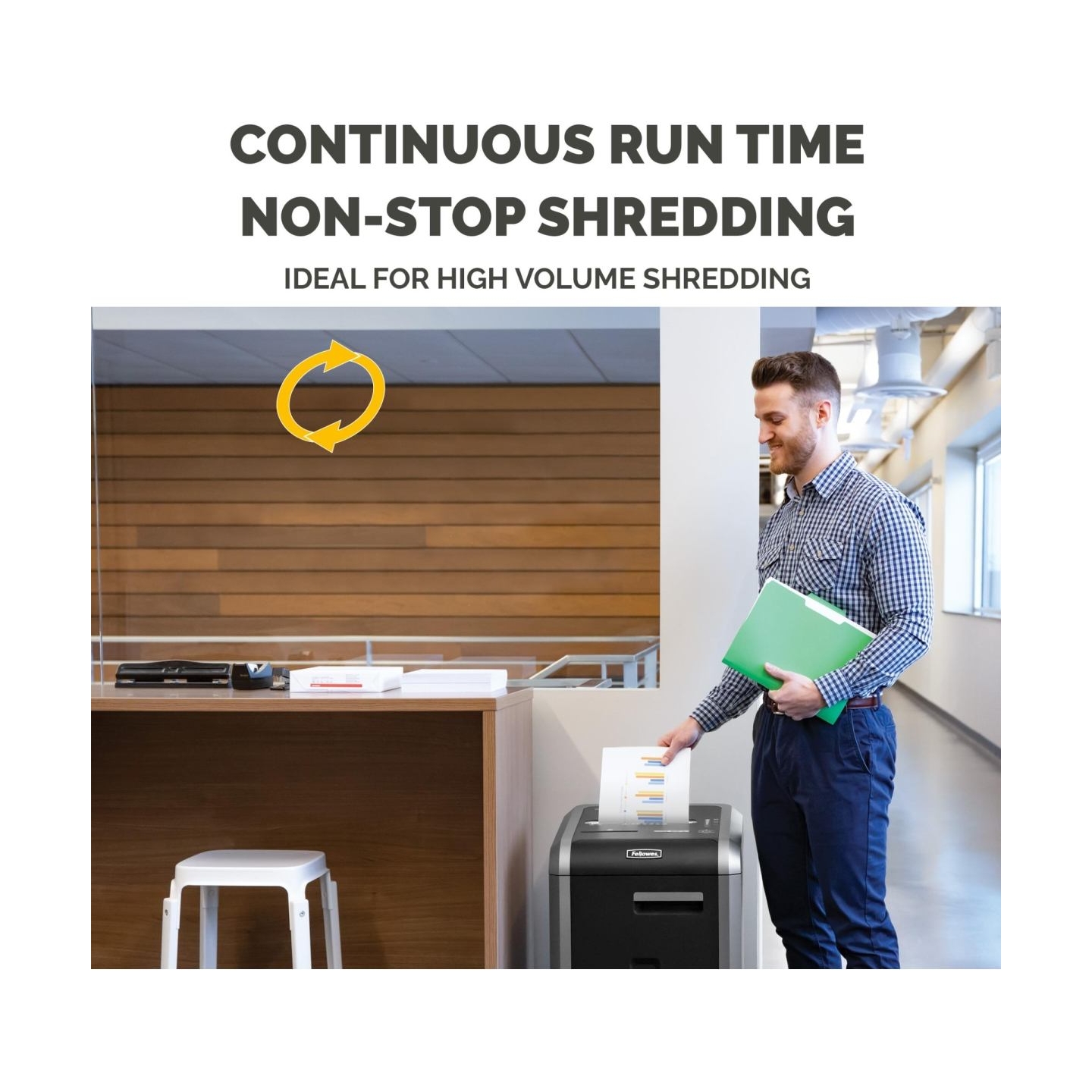 Fellowes SHREDDER POWERSHRED 225CI/CROSS CUT 4622001 FELLOWES
