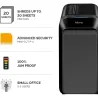 Fellowes SHREDDER POWERSHRED LX220/BLACK 5502601 FELLOWES