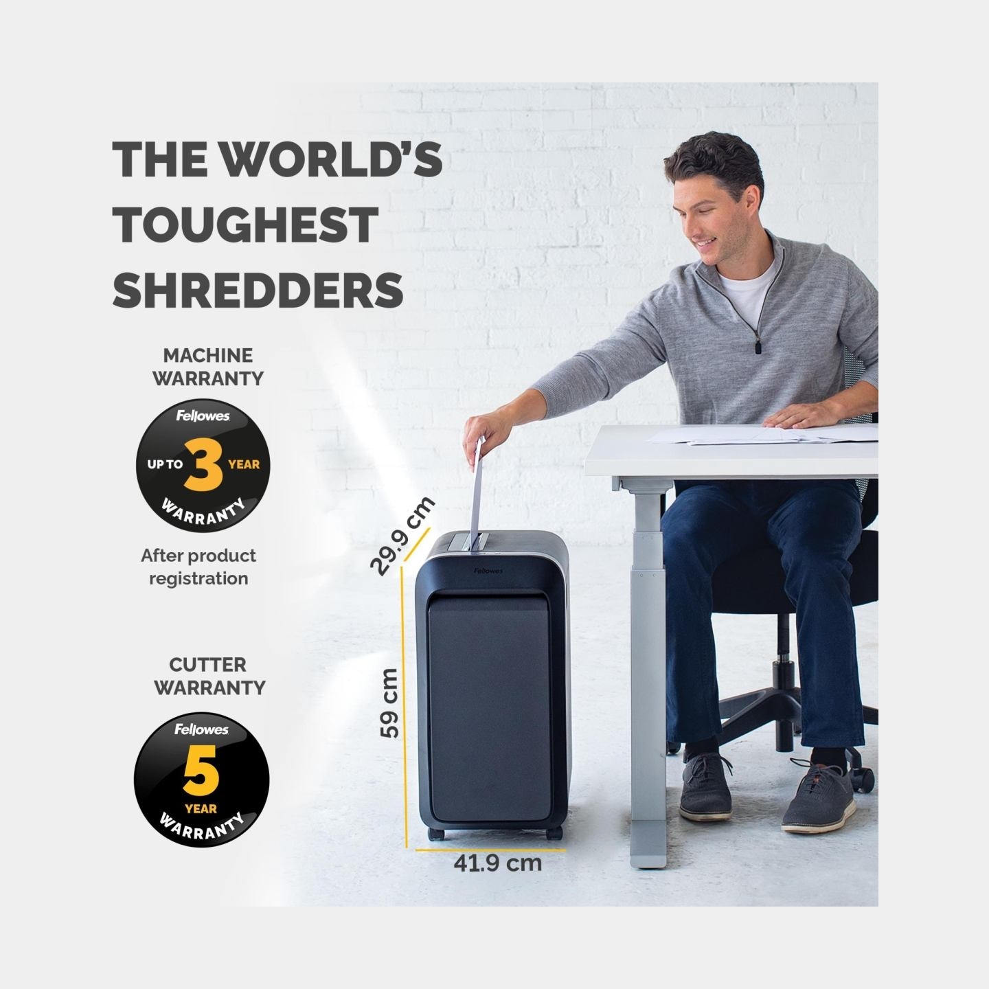 Fellowes SHREDDER POWERSHRED LX220/BLACK 5502601 FELLOWES