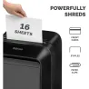 Fellowes SHREDDER POWERSHRED LX210/BLACK 5502501 FELLOWES