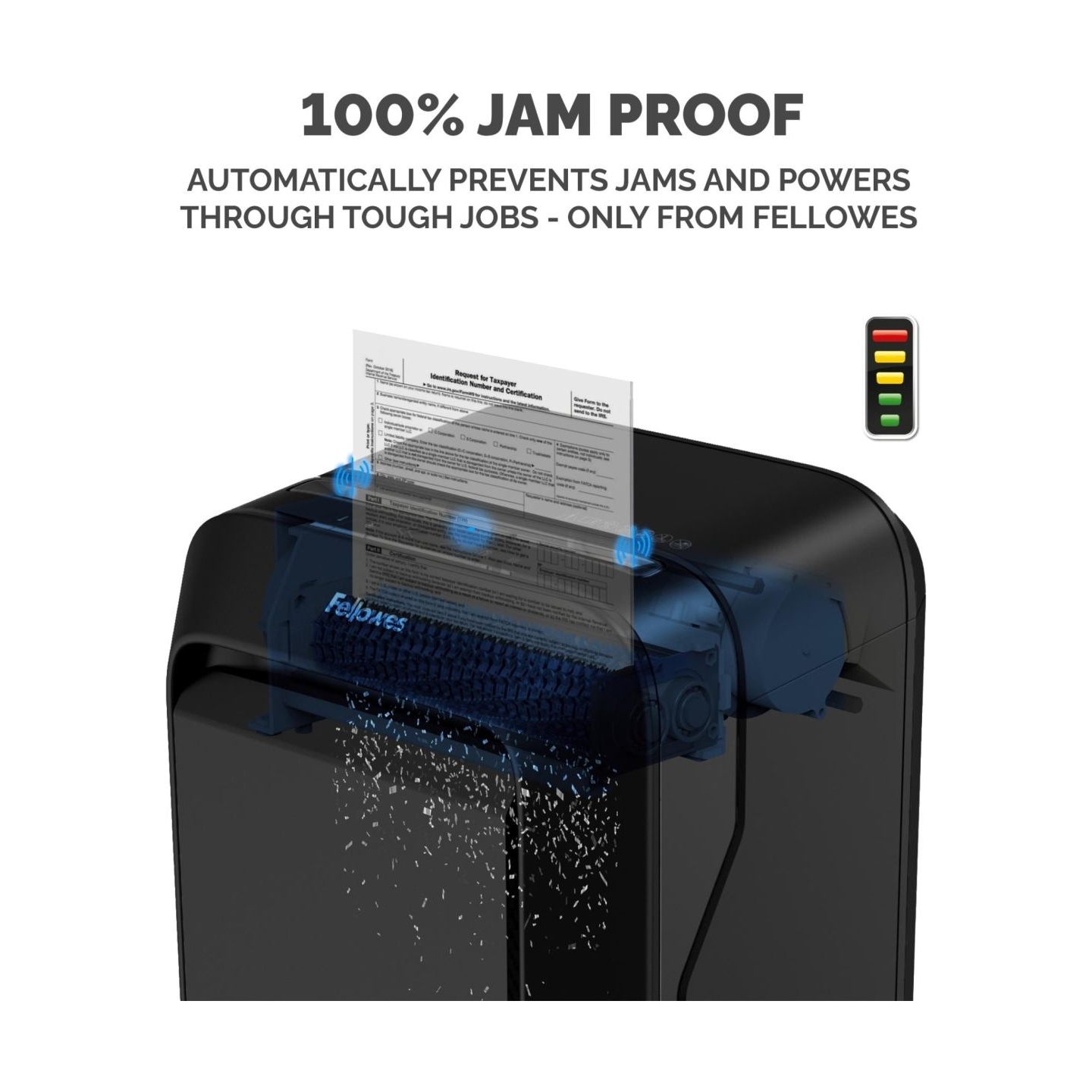 Fellowes SHREDDER POWERSHRED LX210/BLACK 5502501 FELLOWES