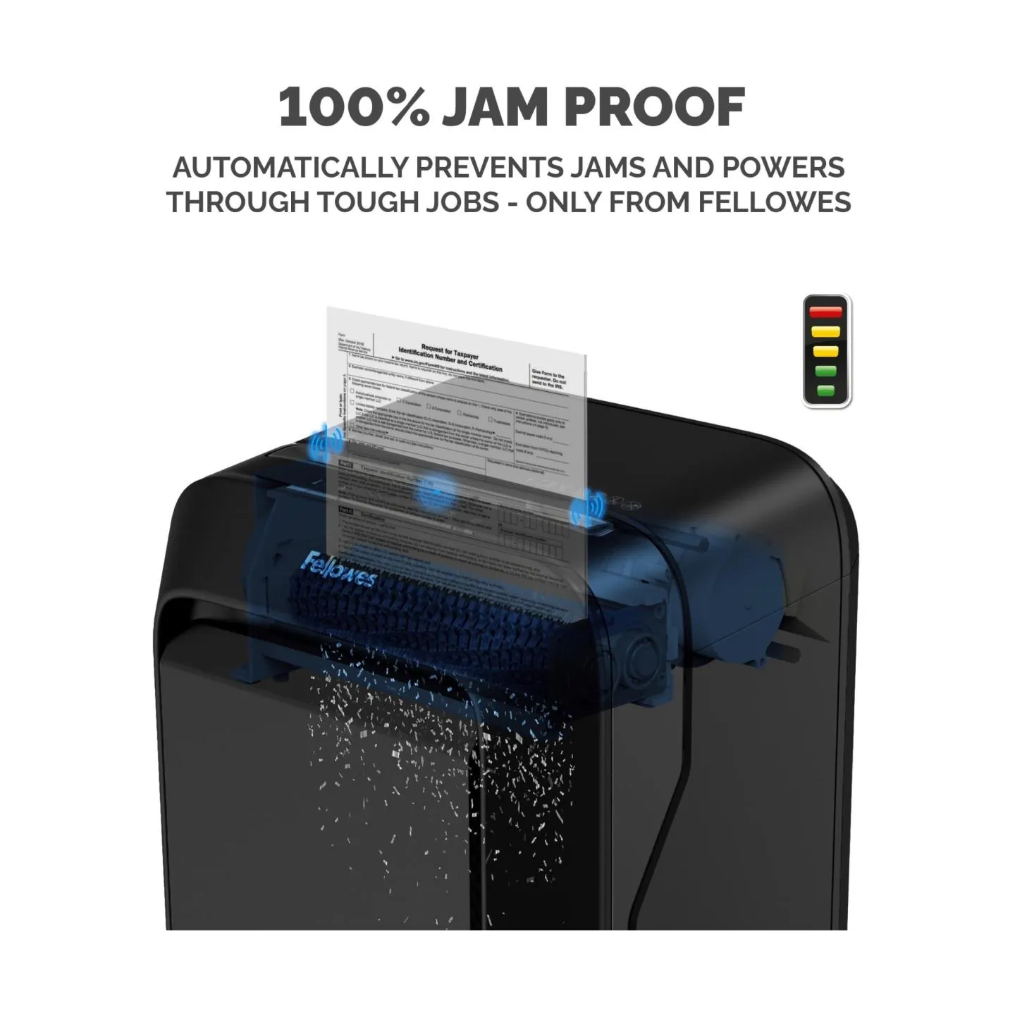 Fellowes SHREDDER POWERSHRED LX210/BLACK 5502501 FELLOWES