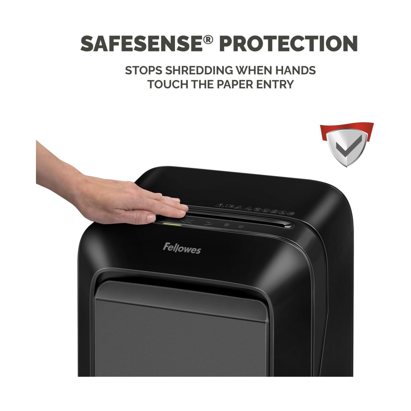 Fellowes SHREDDER POWERSHRED LX210/BLACK 5502501 FELLOWES