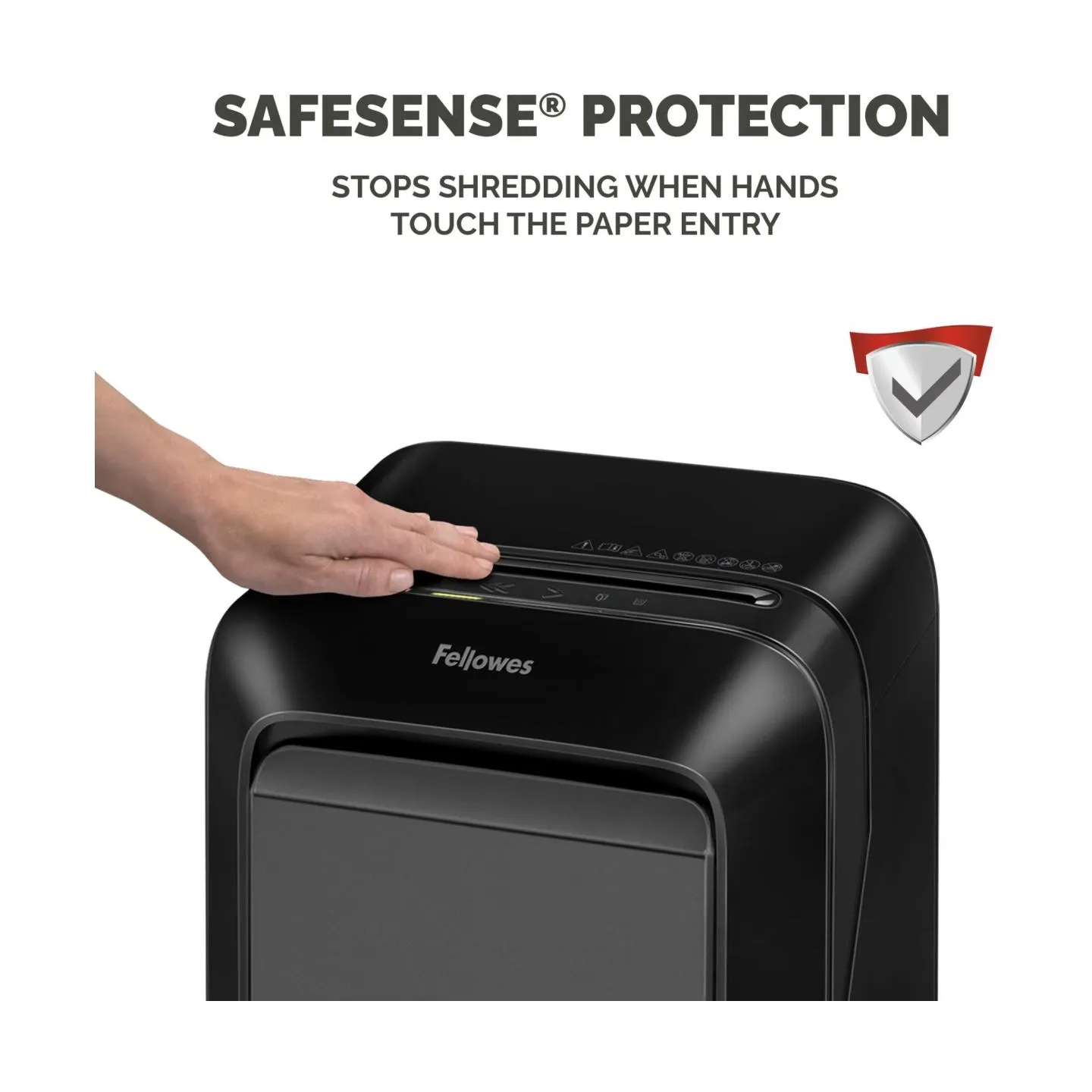Fellowes SHREDDER POWERSHRED LX210/BLACK 5502501 FELLOWES