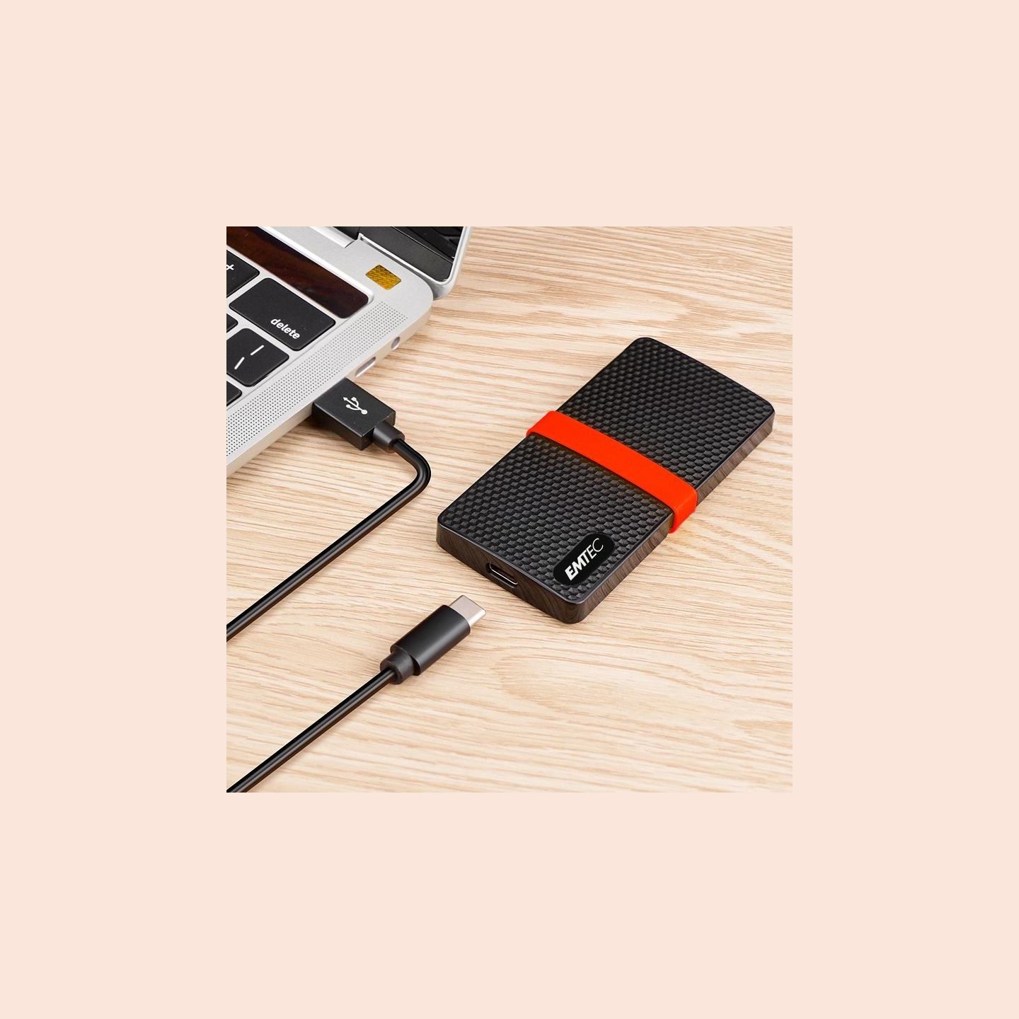 Emtec SSD 3.1 X200 256GB Power Plus Portable