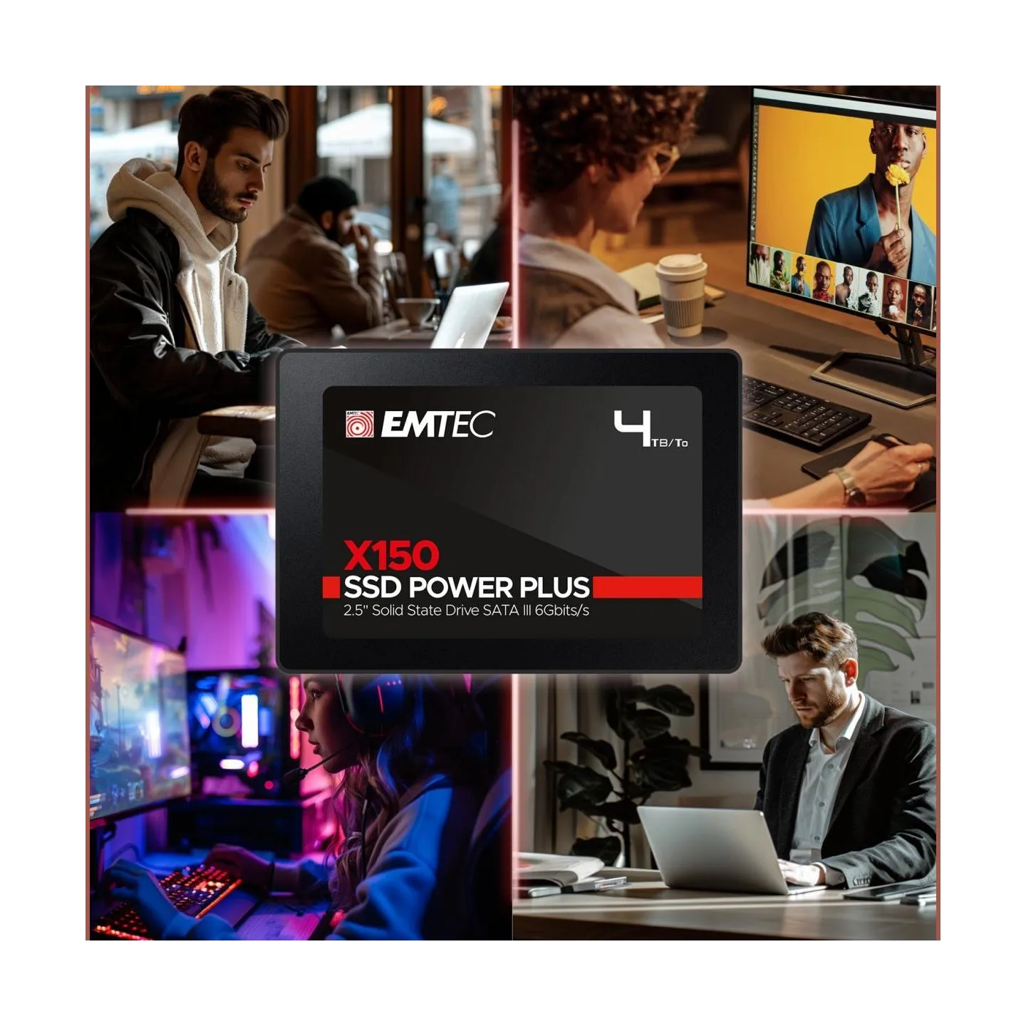 Emtec SSD 2.5 Sata X150 240GB Power Plus