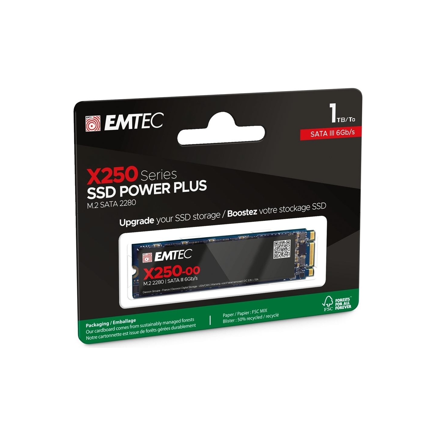 Emtec SSD M2 Sata X250 1TB Power Plus