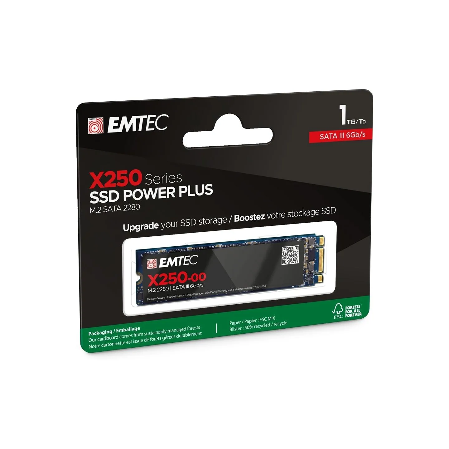 Emtec SSD M2 Sata X250 1TB Power Plus