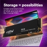 Crucial P310 500GB PCIE 4.0 NVME, M.2 2880, SSD