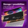 Crucial SSD drive P310 500GB M.2 NVMe PCIe 4.0 2280 6600/3500