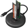Sandberg 136-72 USB 3,2 Cloner Dock for NVMe M.2 SSD