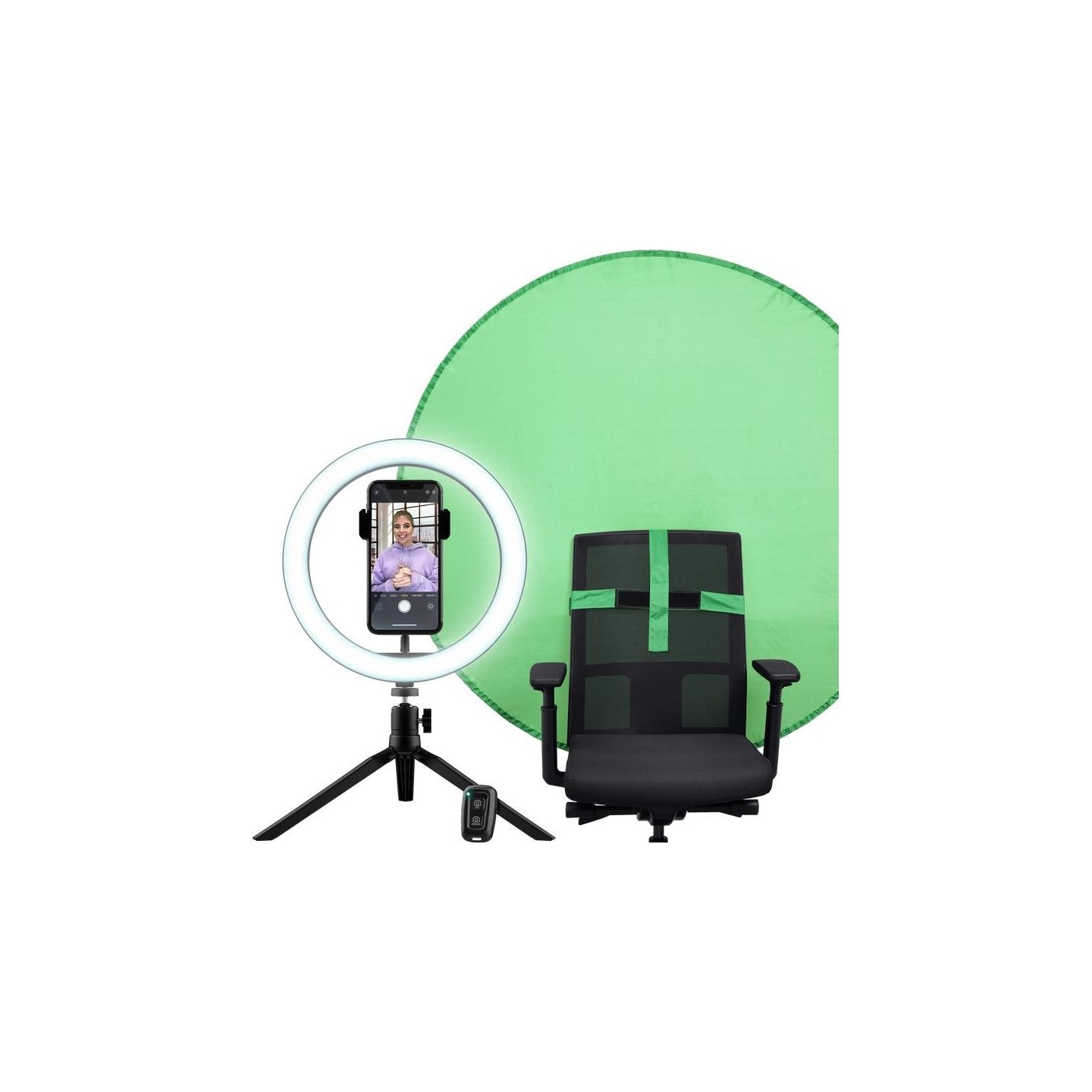 Trust MOBILE ACC RING LIGHT& GREEN/SCREEN KIT 24881 TRUST