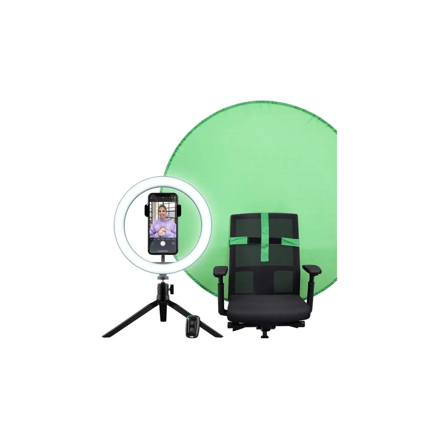 Trust MOBILE ACC RING LIGHT& GREEN/SCREEN KIT 24881 TRUST