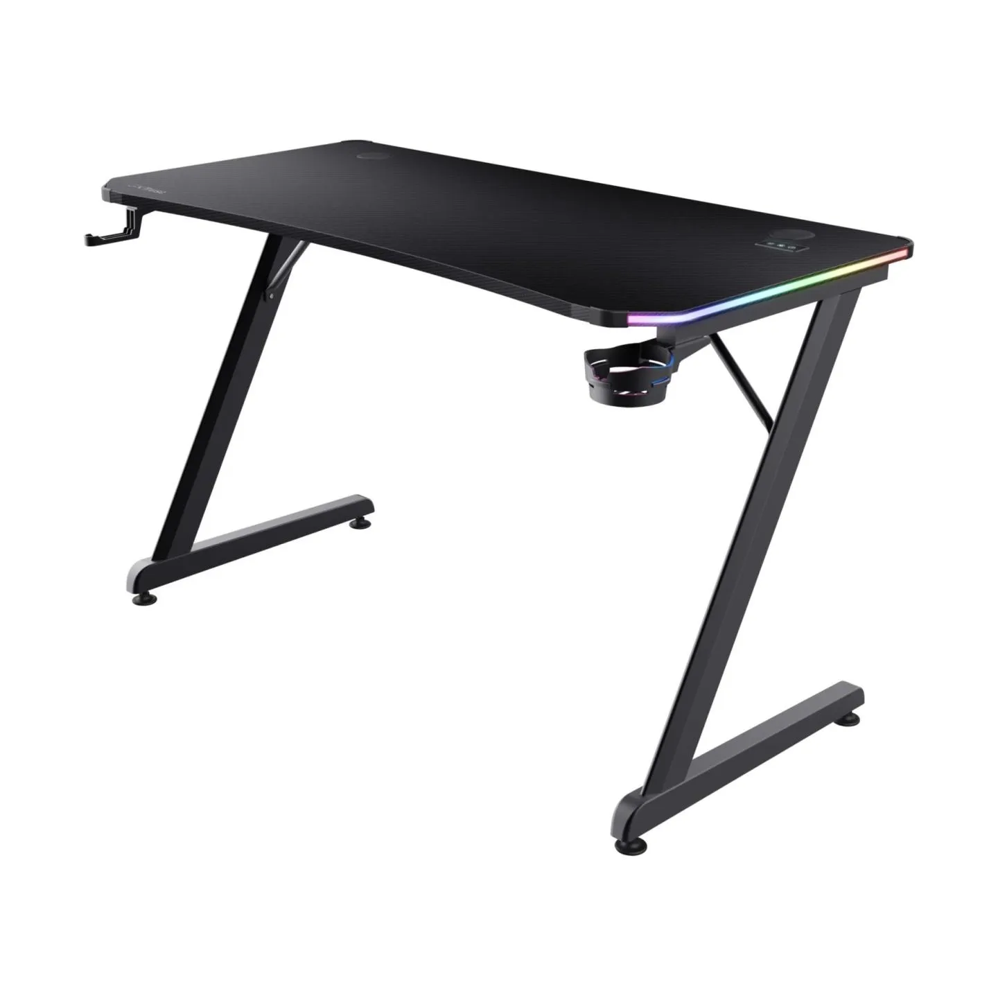 Trust COMPUTER DESK GXT 709 LUMINUS/BLACK 25184 TRUST
