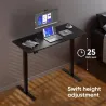 Onkron DESK MOTORISED/BLACK WDT221E-B ONKRON