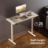Onkron DESK MOTORISED/WHITE WDT221E-W ONKRON