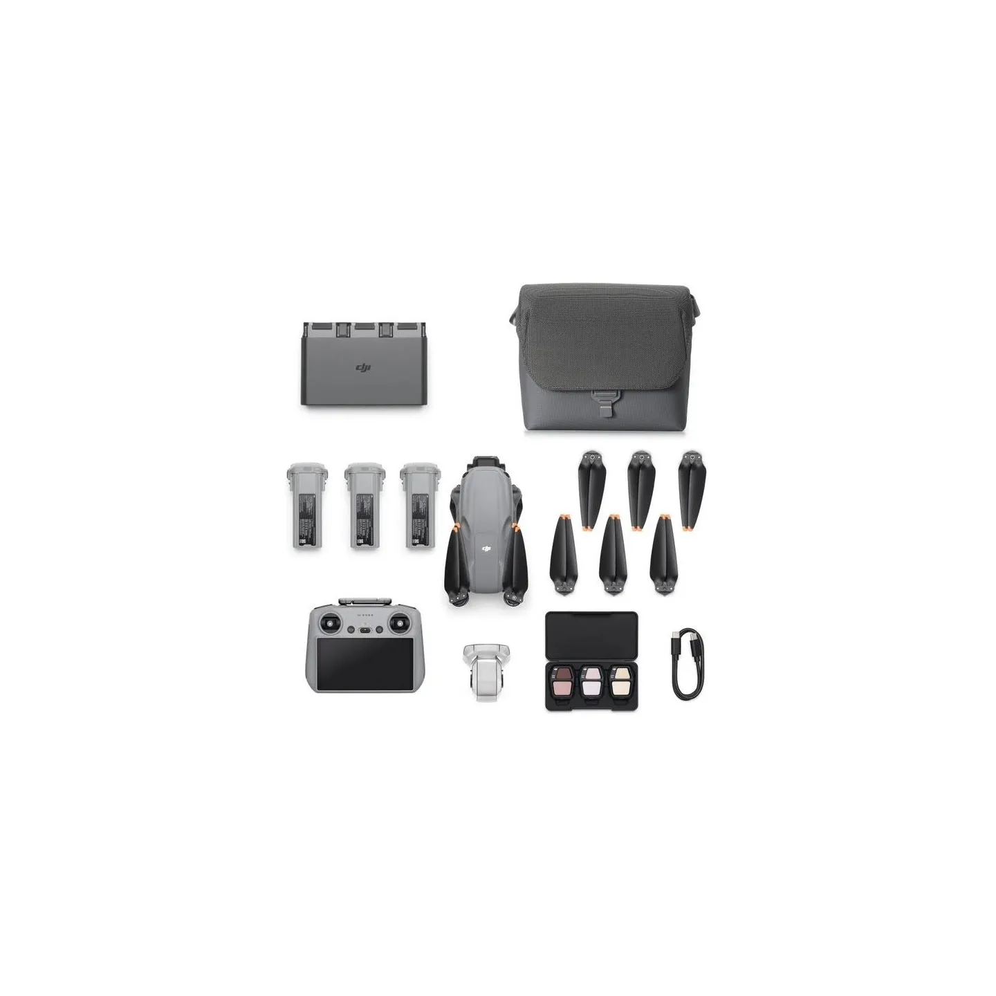 DJI Drone|DJI|Air 3S Fly More Combo (DJI RC 2)|Consumer|CP.MA.00000816