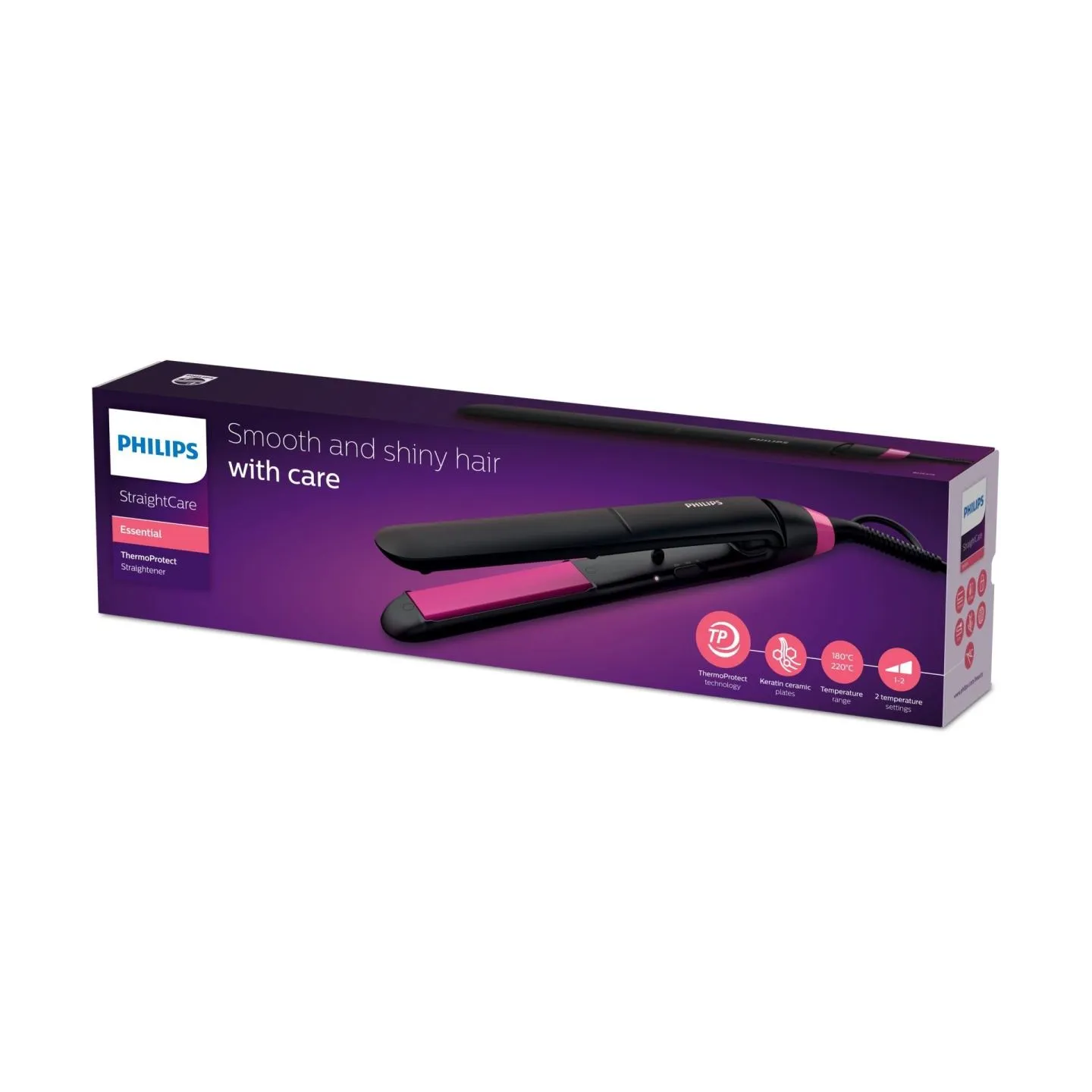 Philips HAIR STRAIGHTENER/BHS375/00 PHILIPS