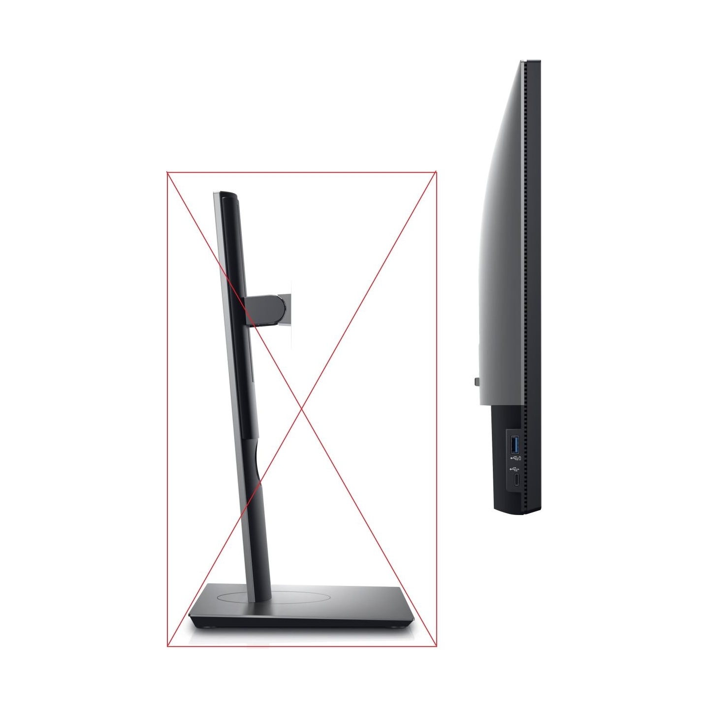Dell Grade AB | DELL Renewed Monitor | UltraSharp U2520D