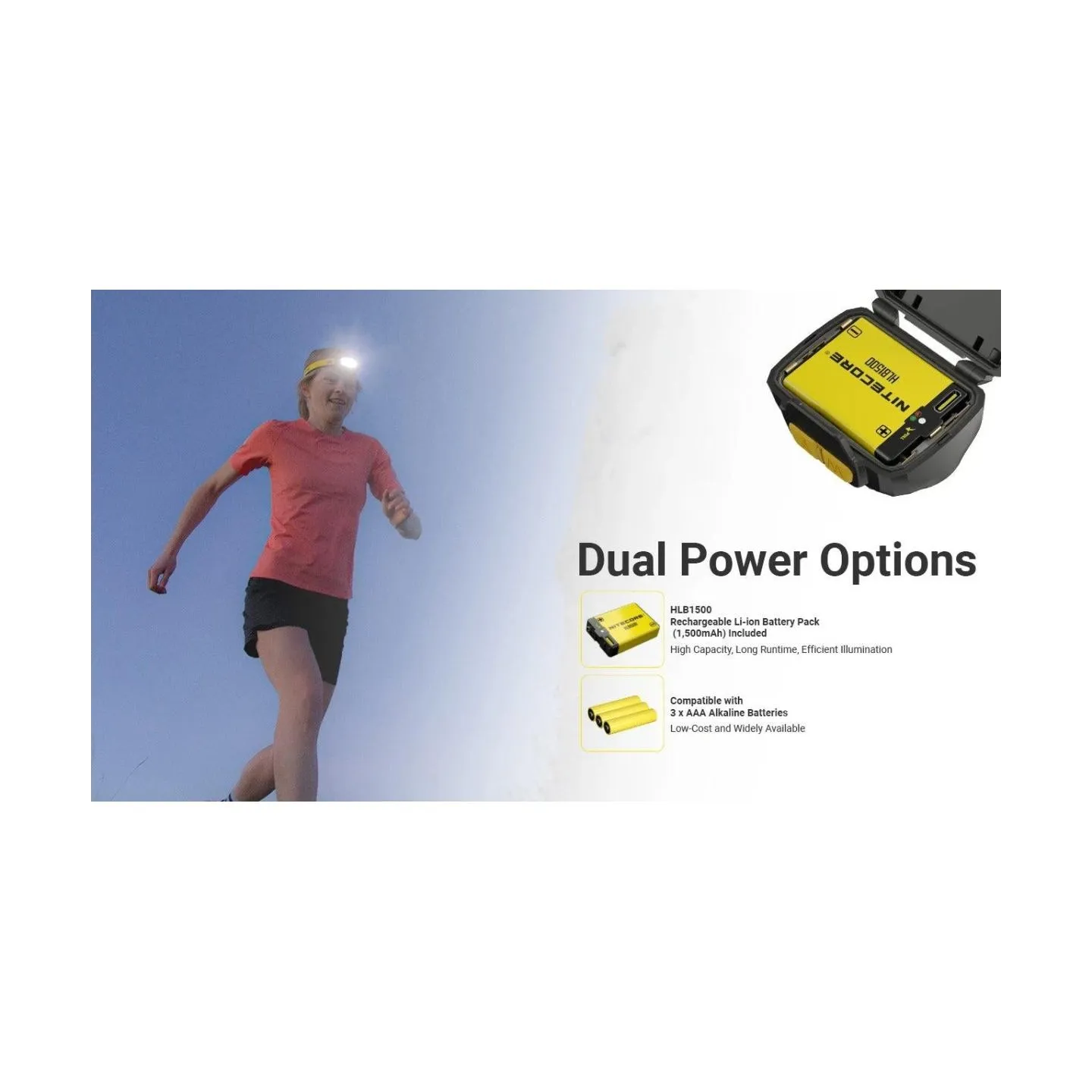 Nitecore HEADLAMP UT SERIES 800LUMENS/UT27 MCT NITECORE