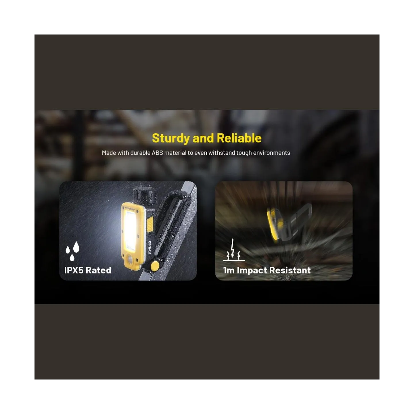 Nitecore FLASHLIGHT NWL SERIES/600 LUMENS NWL20 NITECORE
