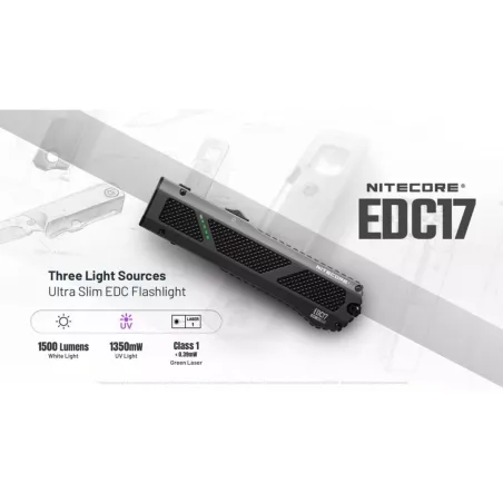 Nitecore FLASHLIGHT EDC SERIES/EDC17 EU (CLASS 1) NITECORE