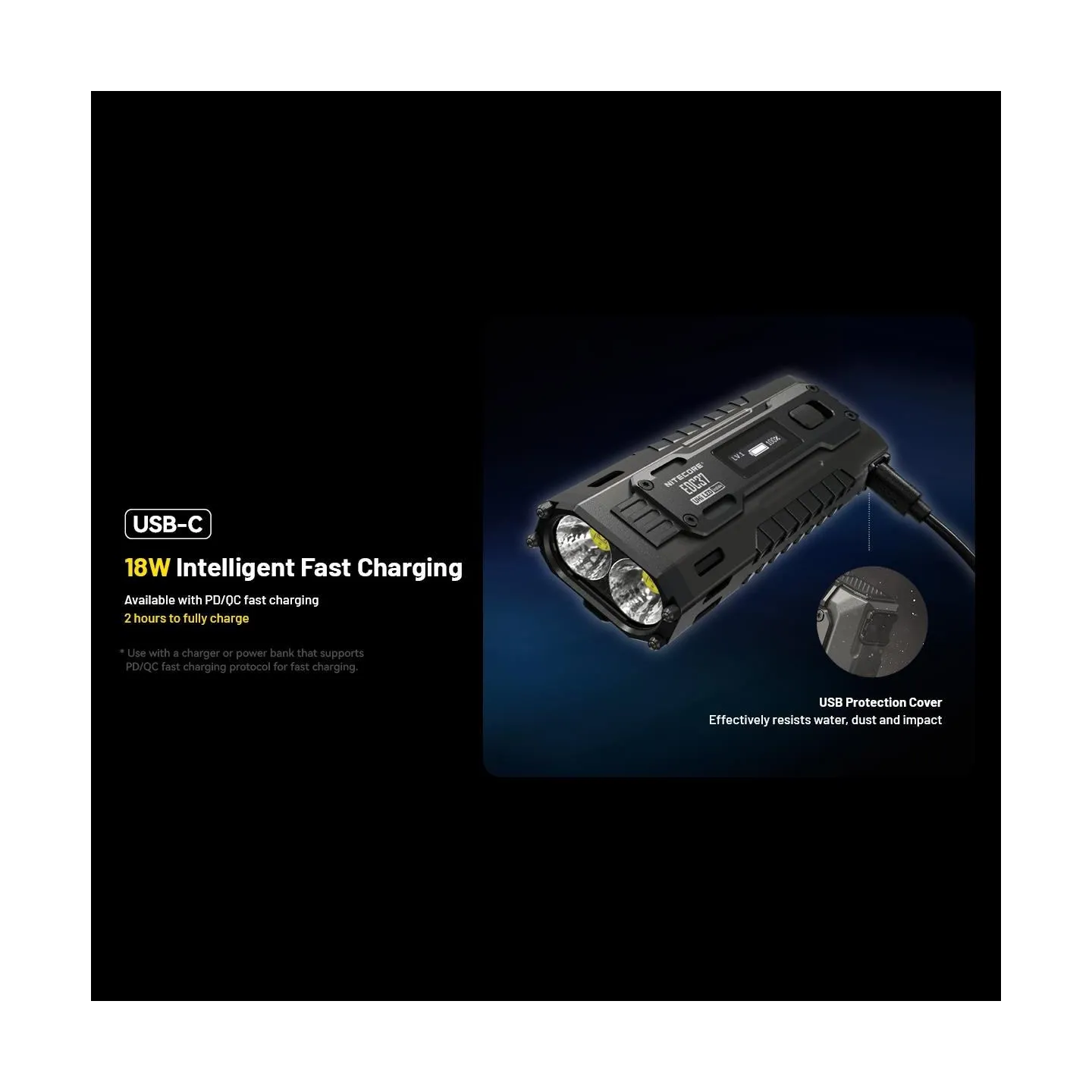 Nitecore FLASHLIGHT EDC SERIES/EDC37 NITECORE