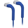 Ubiquiti U-Cable-Patch-1M-RJ45-BL Ultra-thin patch cable with bendable boots designed for installation flexibility, 3 mm outer d